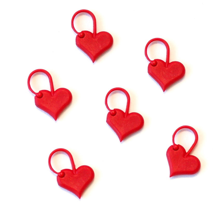 addi addiLove Heart Stitch Markers