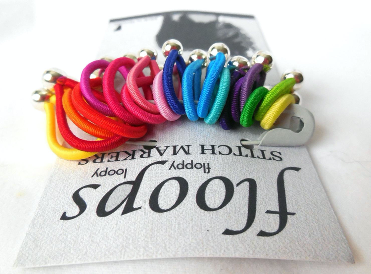 Floops Floops Stitch Markers, Skinny Small, Brilliant