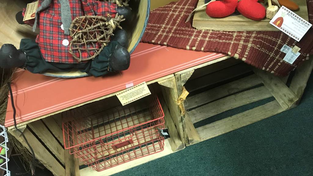 Crate Bench Between Us Sisters Inc