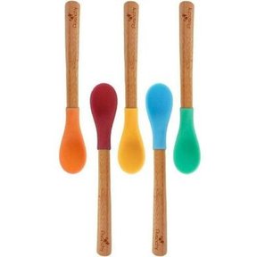 Avanchy Essential Utensils Bundles, Size: 5 Baby Spoons + 5 Forks