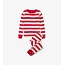 Hatley Metallic Stripe Organic Cotton Holiday PJ Set