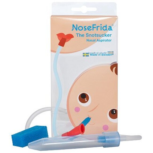 Fridababy Nosefrida Snotsucker + Travel Case