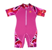 Fuchsia/Brandi Kids Ultimate One-Piece Sun Protective Swim Suit