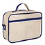 SoYoung Blue Dino Raw Linen Lunchbox