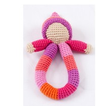 Pink Pixie Rattle Ring