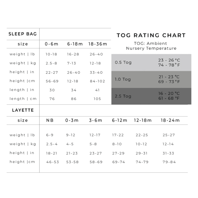 Kyte Baby Blush Bamboo Sleep Bag, 1 TOG