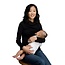 Momzelle Black Nursing Turtleneck Top