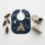Mally Bibs Teepee Leather Bib