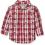 Hatley Moose on Plaid Baby Baby Button Down Shirt