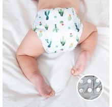 Cactus One-Size Snap Pocket Diaper