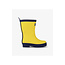 Yellow & Navy Matte Rain Boots
