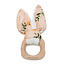 Loulou Lollipop Blushing Protea Bunny Ear Teething Ring