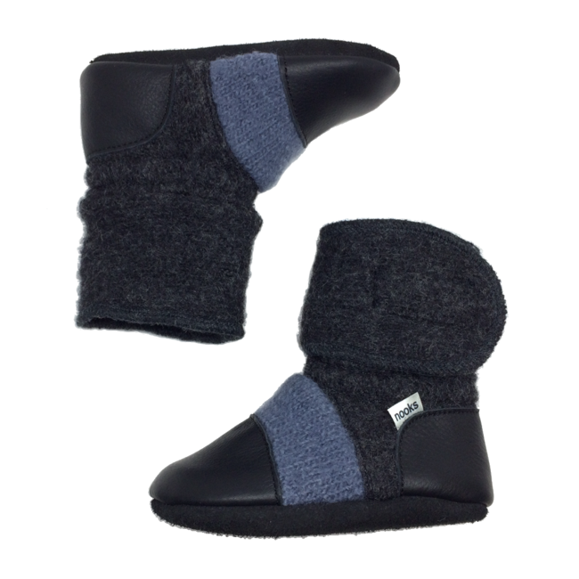 Nooks Steel Blue Nooks Booties