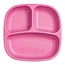 Re-Play Bright Pink Re-Play Divided Plate