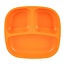 Orange Re-Play Divided Plate