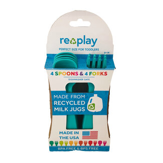 Aqua Re-Play Utensils, 8 pk