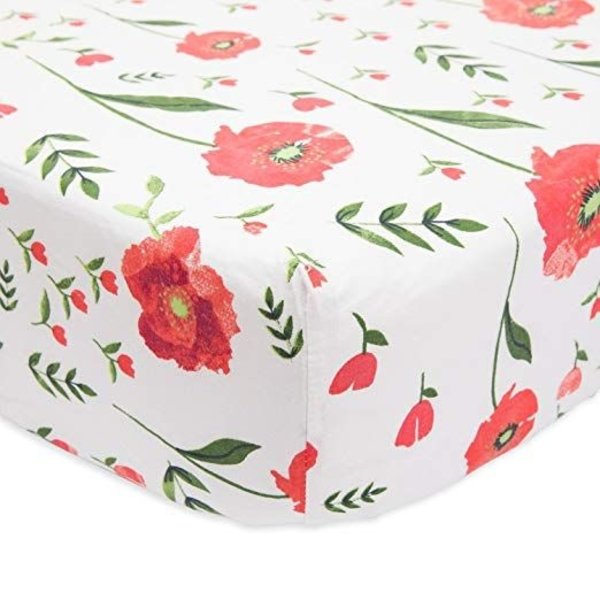 percale crib sheet