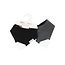 Glitter & Spice Midnight/Graphite Double-sided Chew Bib