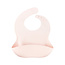 Delicate Pink Silicone Food Bib