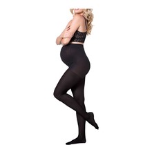 Ebony Maternity Opaque Tights