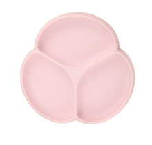 Delicate Pink Silicone Suction Plate
