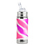 Pura Kiki Pink Swirl Pura 325ml Straw Bottle