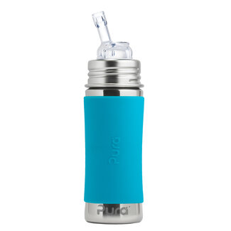 Pura Kiki Aqua Pura 325ml Straw Bottle