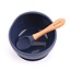 Midnight Blue Silicone Bowl + Spoon Set
