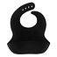 Black Silicone Food Bib