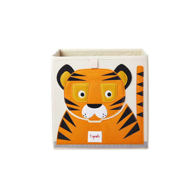 3 Sprouts Storage Box, Tiger