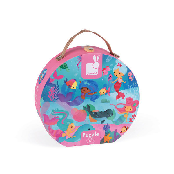 Janod 24pc Puzzle - Mermaids Janod 24pc Puzzle - Mermaids