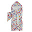 Loulou Lollipop Light Field Flowers Hooded Towel Set