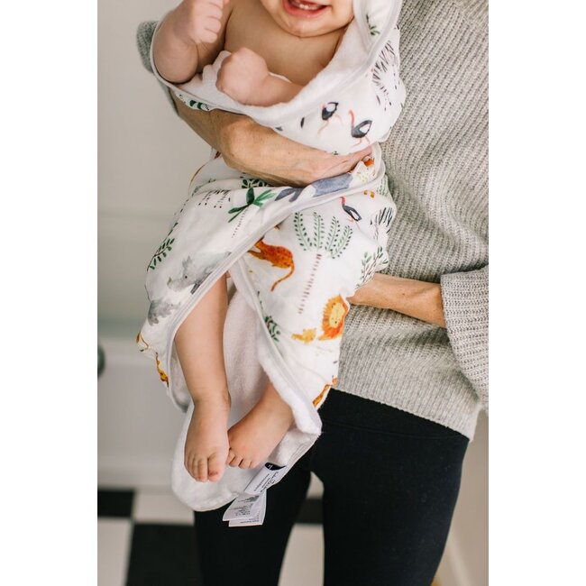 Loulou Lollipop Safari Jungle Hooded Towel Set