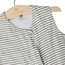 Little Unicorn Grey Stripe Cotton Muslin Sleep Bag, 1.1 TOG