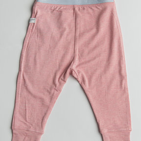 Heather Pink Baby Pants