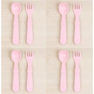Ice Pink Re-Play Utensils, 8 pk
