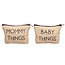 Pearhead Mommy & Baby Travel Pouch Set