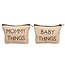 Pearhead Mommy & Baby Travel Pouch Set