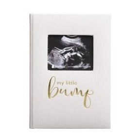 Linen Grey Pregnancy Journal