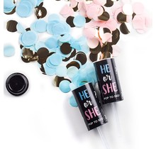 Gender Reveal Confetti Poppers