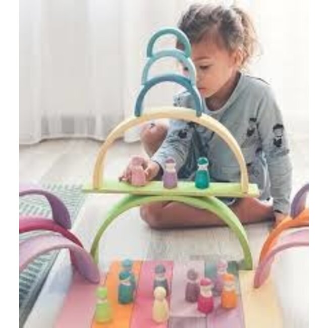 Grimm's Large Pastel Tunnel (12 pcs)