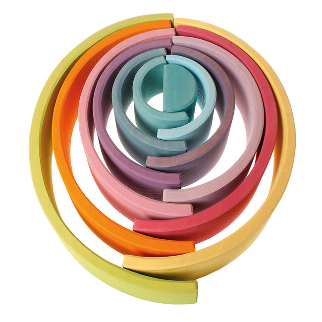 Grimm's Large Pastel Tunnel (12 pcs)