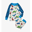 Hatley Friendly Dinos Organic Raglan Pajama Set