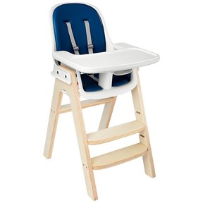 Sprout Highchair, Birch with Navy