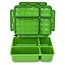 Go Green Green 5 Compartment Leakproof Foodbox