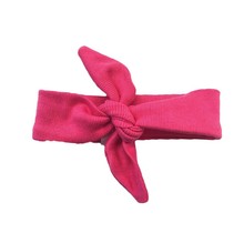 Bright Pink Top Knot Headband