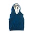 Portage and Main The Blue Sleeveless Hoodie