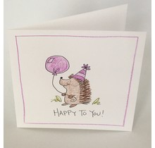 Hedgehog Card