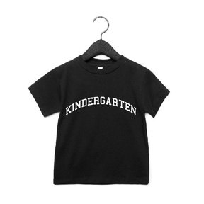 The Kindergarten Black Tee
