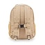 SoYoung Fuschia & Gold Splatter Raw Linen Toddler Backpack